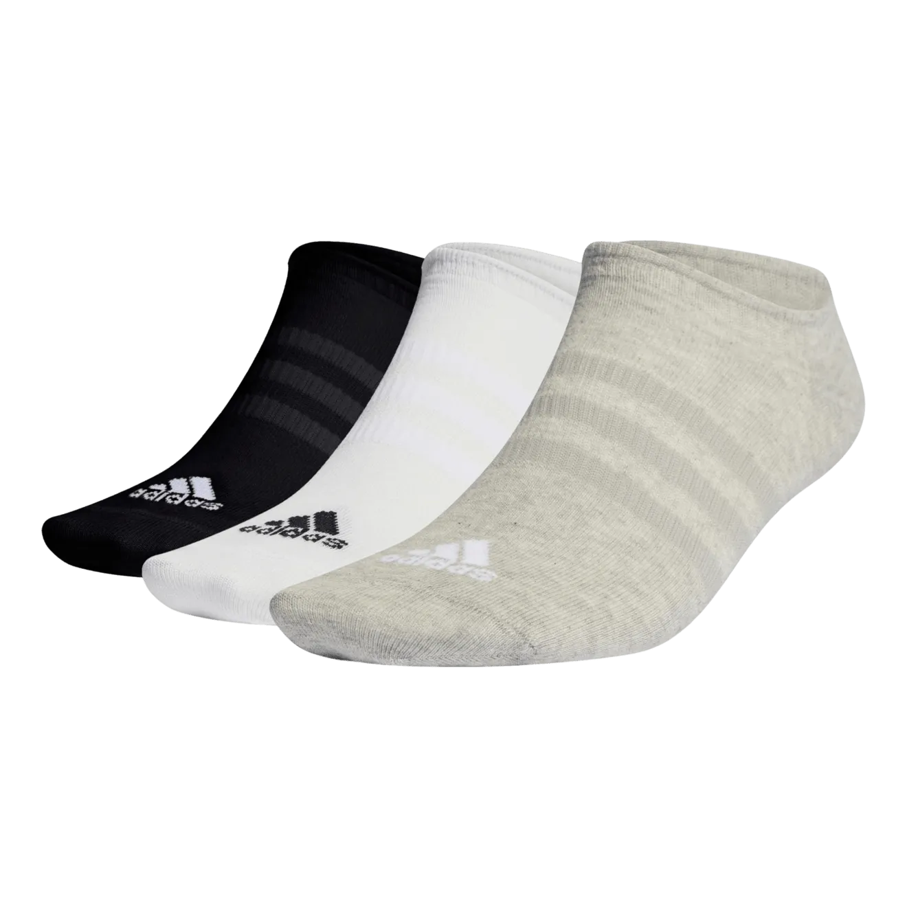Adidas Thin and Light No-Show Socks 3 Pairs