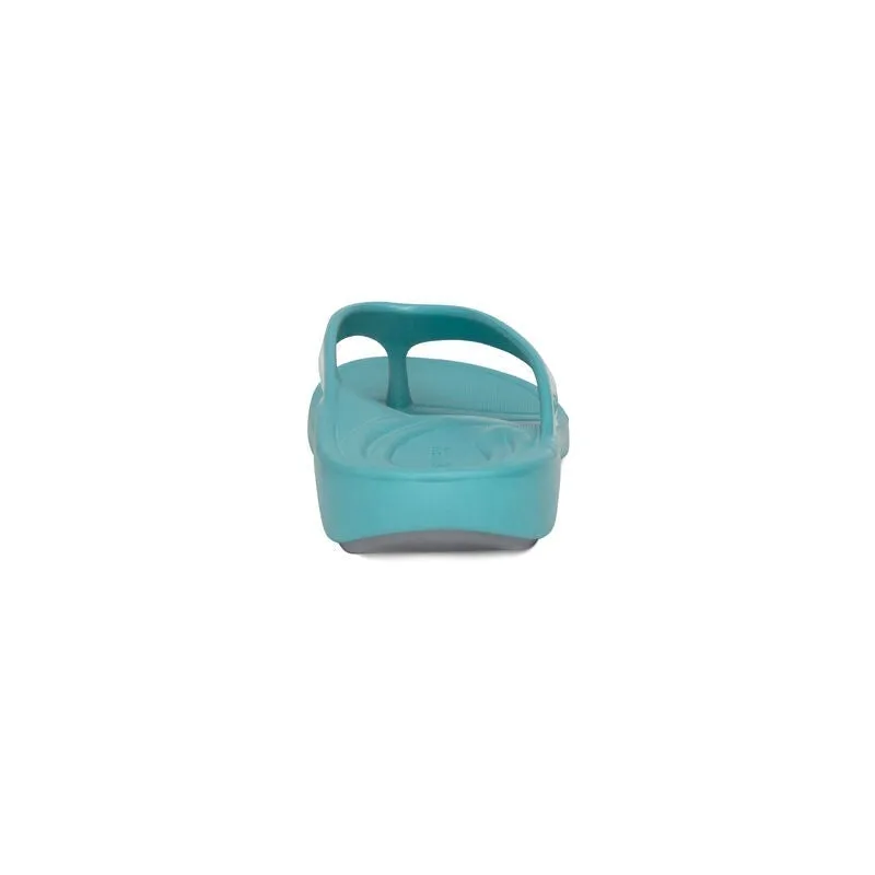 Aetrex Women's Maui Flips- Aqua