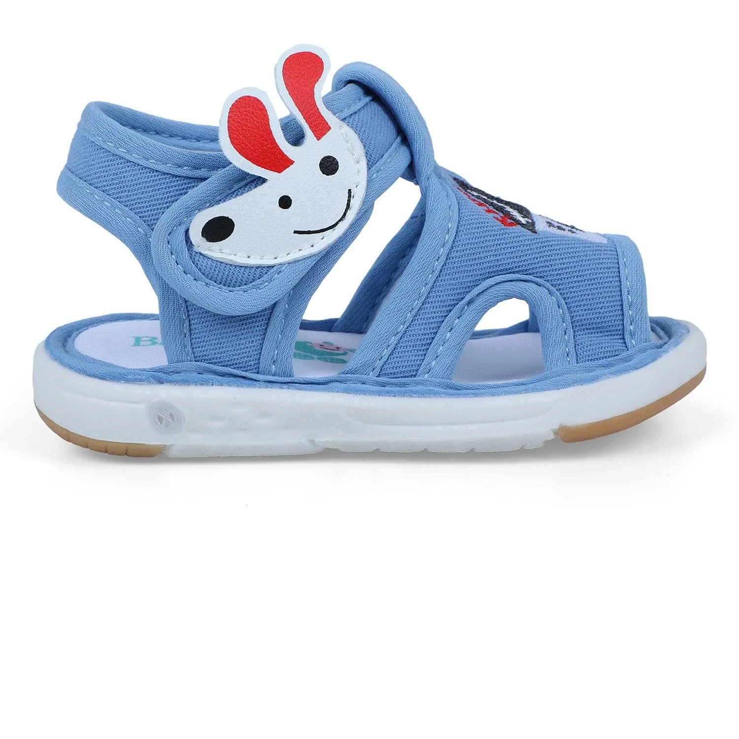 Baby Moo My Pet's House Chu-Chu Sound Breathable Anti-Skid Sandals - Blue