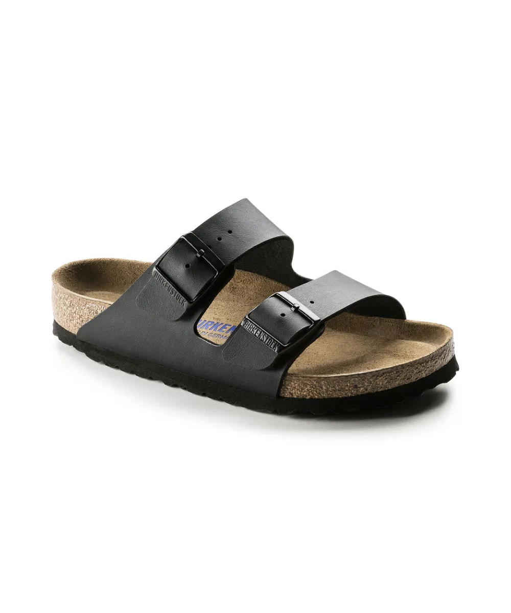 BIRKENSTOCK ARIZONA SOFT BEDDING REGULAR FIT IN BLACK