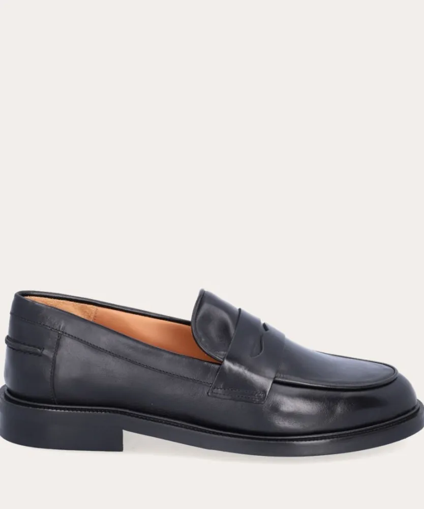Black Nappa 70 - Loafers - Billi Bi
