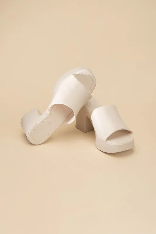 Block Heel Mule