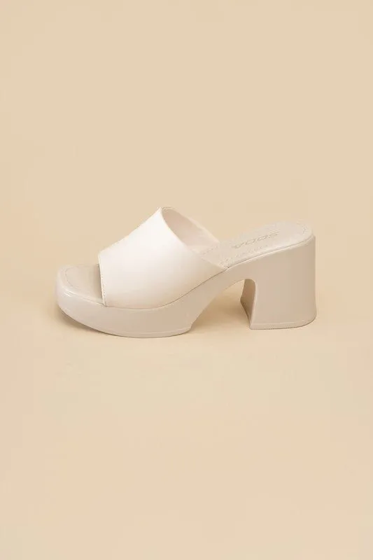 Block Heel Mule
