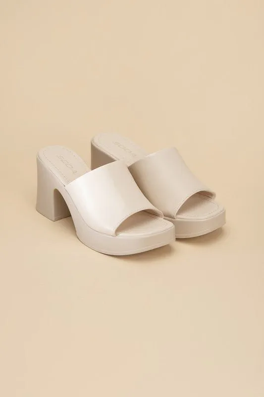 Block Heel Mule