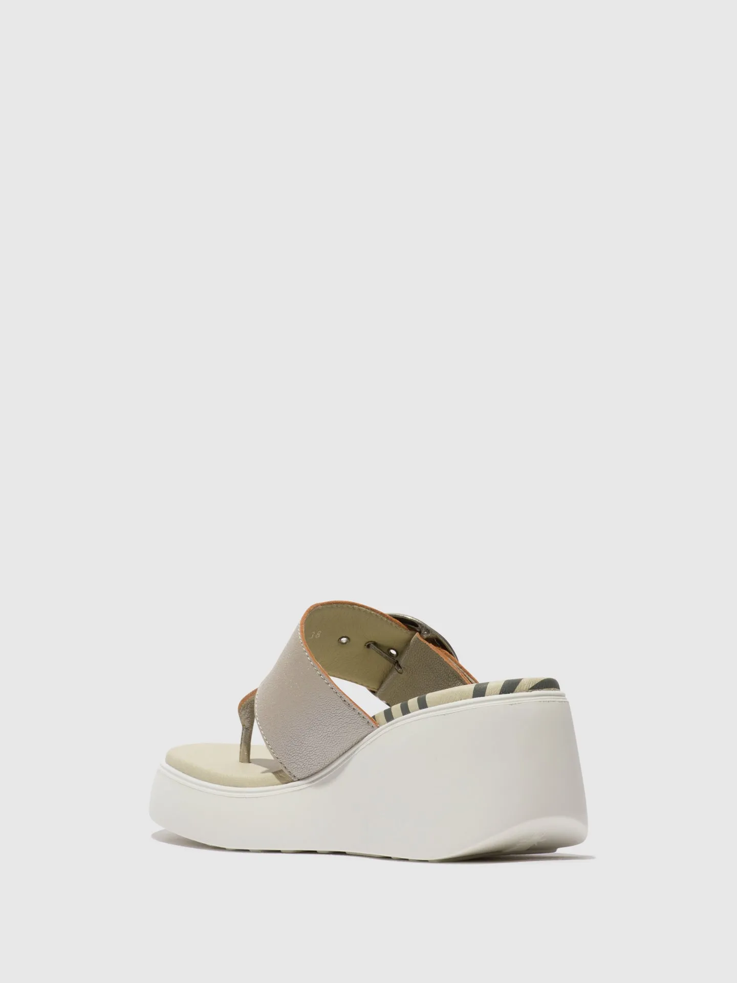 Buckle Mules DAFI938FLY SILVER