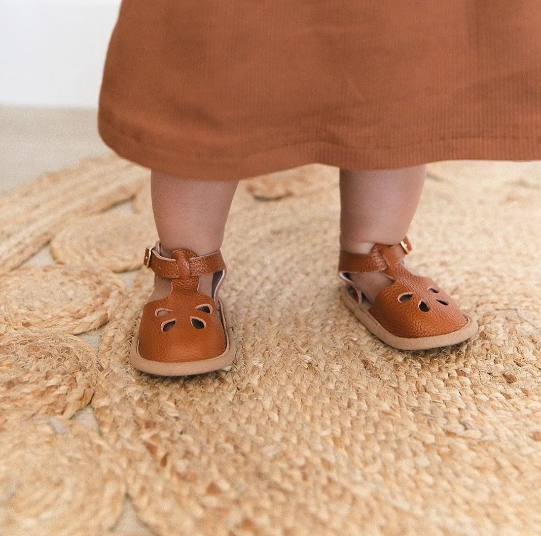 Camel - Grace Flat - US Size 1-4 - Soft Sole
