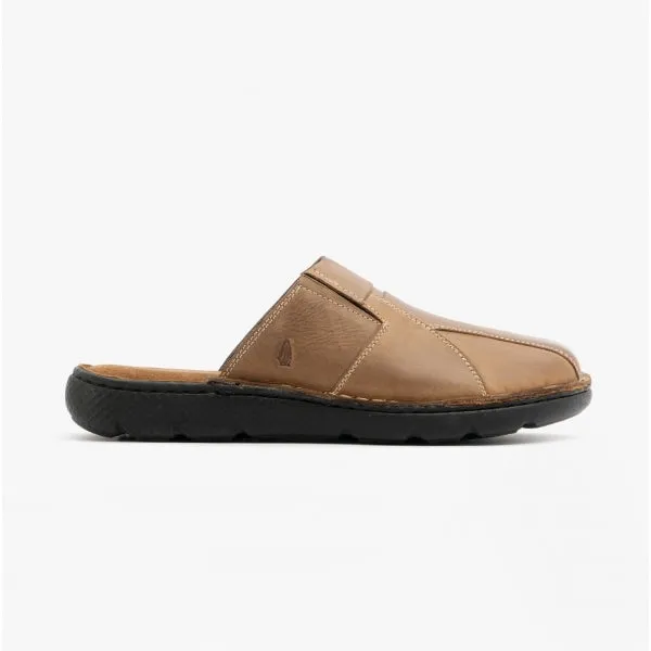 CARSON Mens Mule Sandals Brown