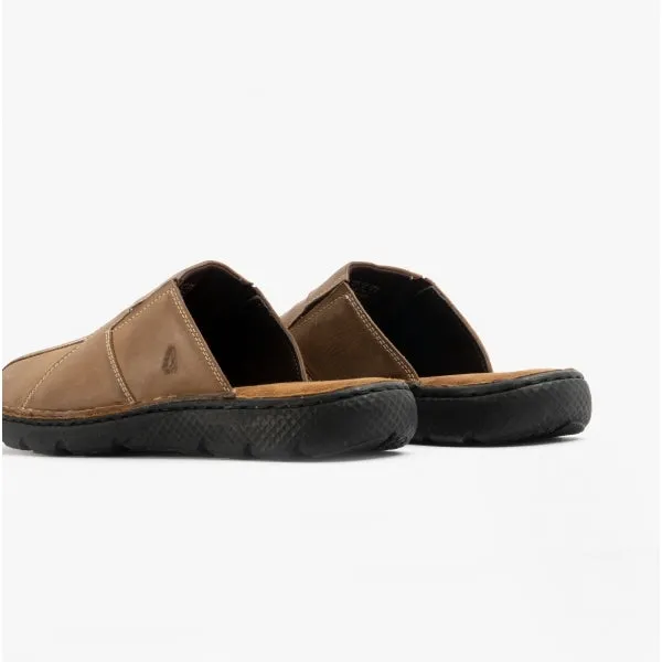 CARSON Mens Mule Sandals Brown