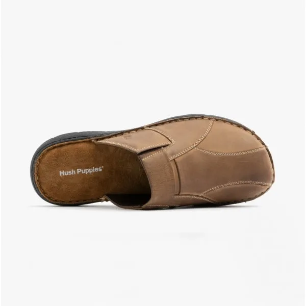 CARSON Mens Mule Sandals Brown