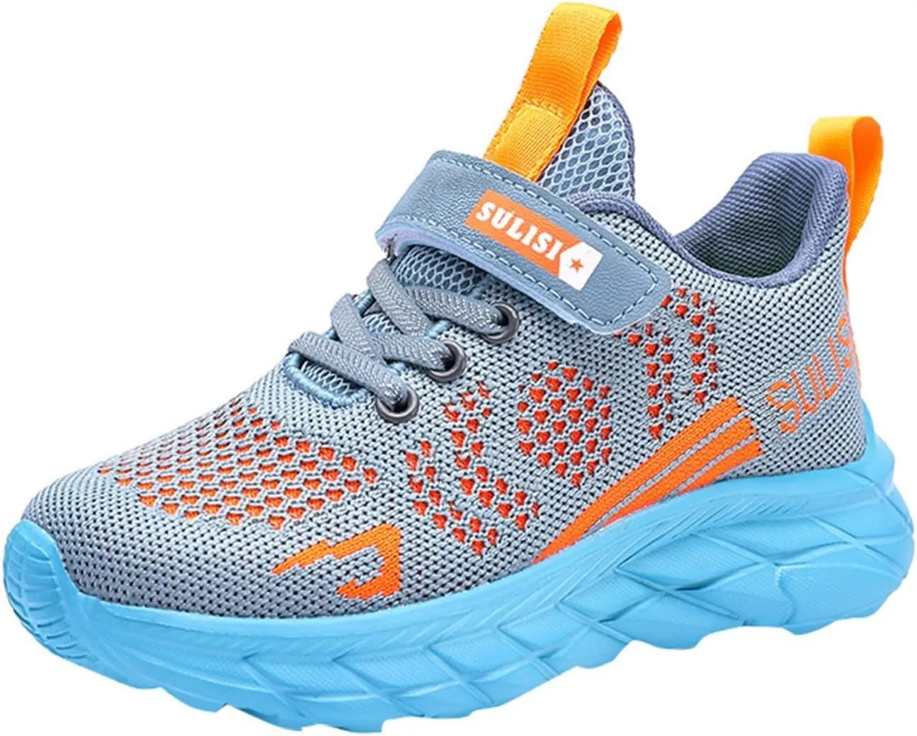 Childrens Mesh Sport Shoes Chunky Open Toe Sneaker Big Kids Boys Girls Outdoor Running Shoes Breathable Light Fashion