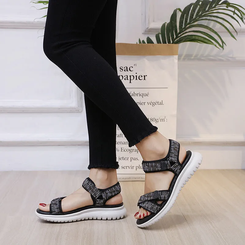Comelyy Preppy Lightweight Comfortable Sandals