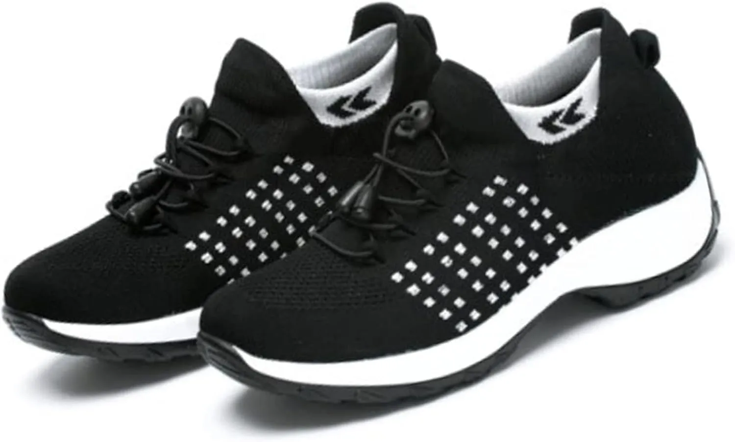 Comfortable Wear Orthowear Shoes for Women Men Orthopedic Cushion Non Slip Shoes Air Breathable Mesh Fashion Sneakers Women Plantar Fasciitis Unisex Adjustable Elastic Strap Trainers