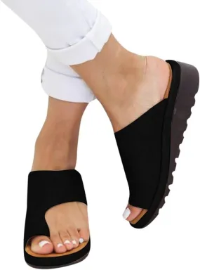 Comfy Platform Sandals Gibobby 2019 Wedge Sandal Shoe American Flag Summer Beach Travel Shoes Slipper Flip Flop