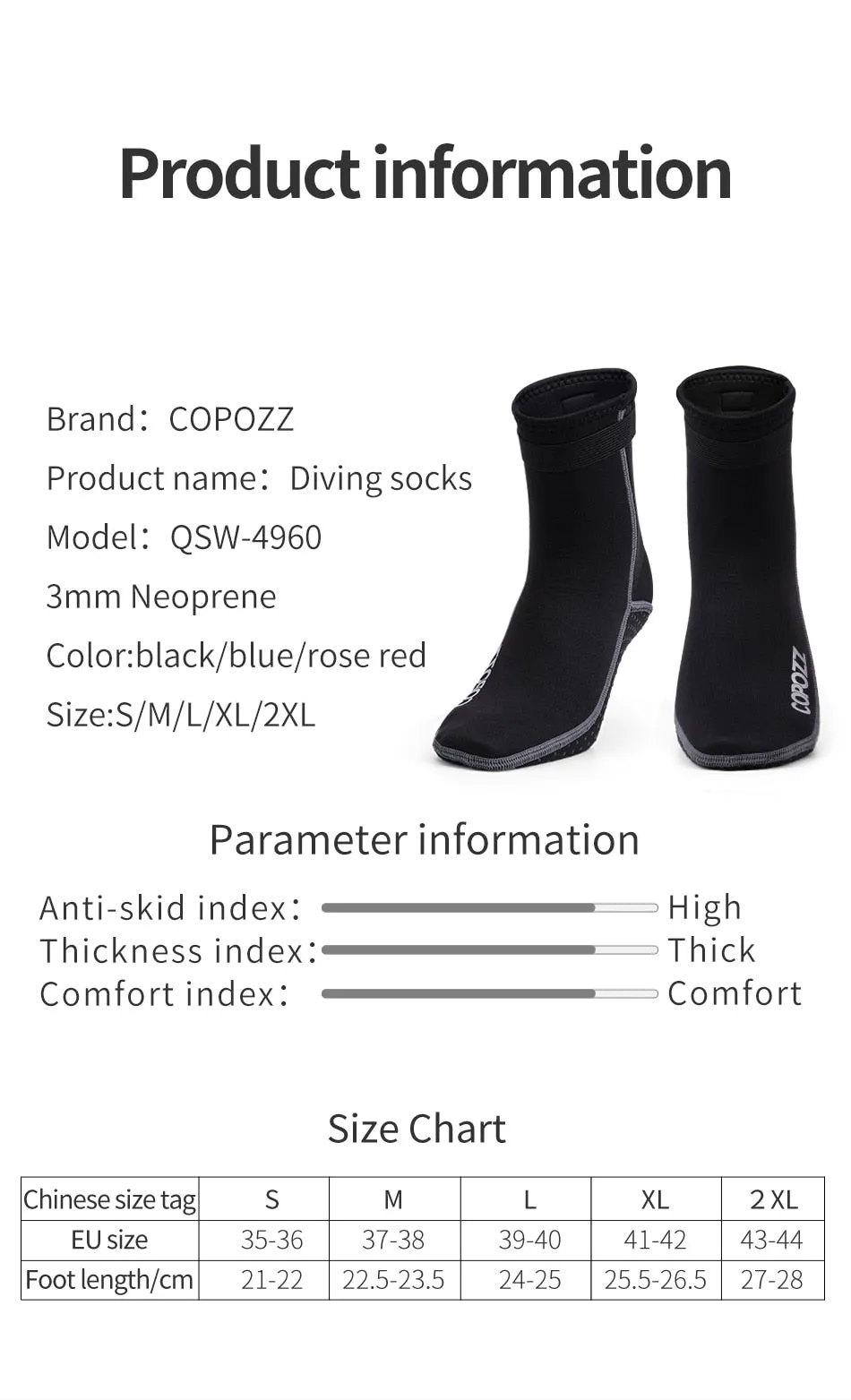 COPOZZ Scuba Diving Boots
