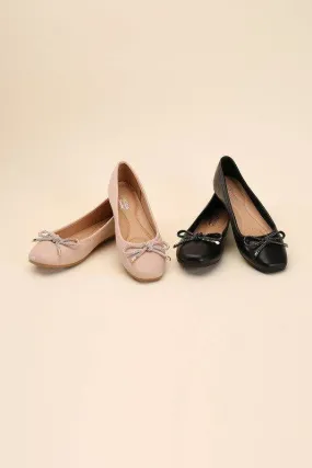 Dorothy-77 Bow Ballet Flats