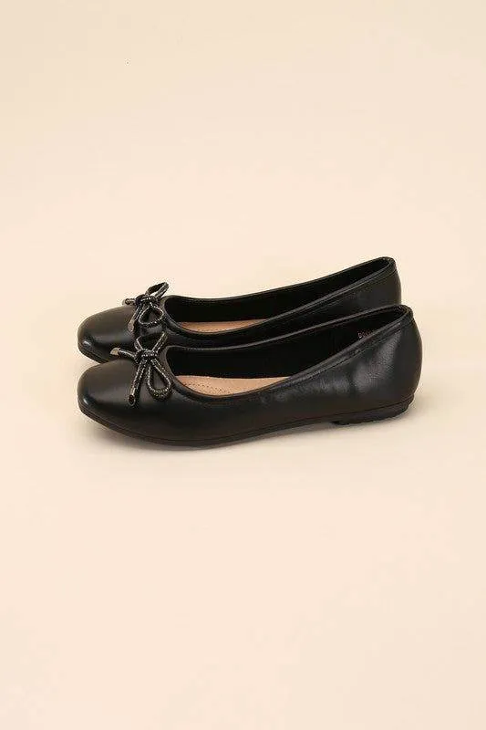 Dorothy-77 Bow Ballet Flats