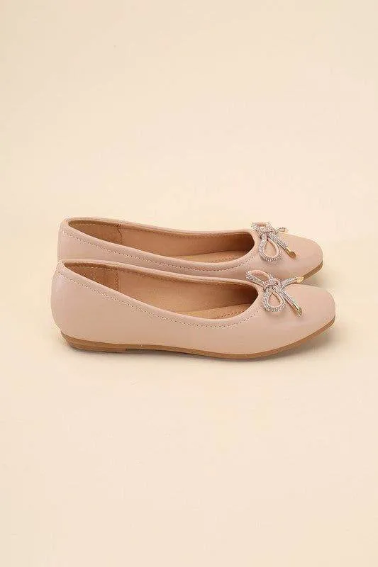 Dorothy-77 Bow Ballet Flats