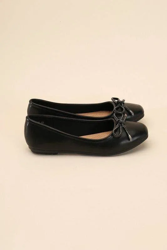 Dorothy-77 Bow Ballet Flats
