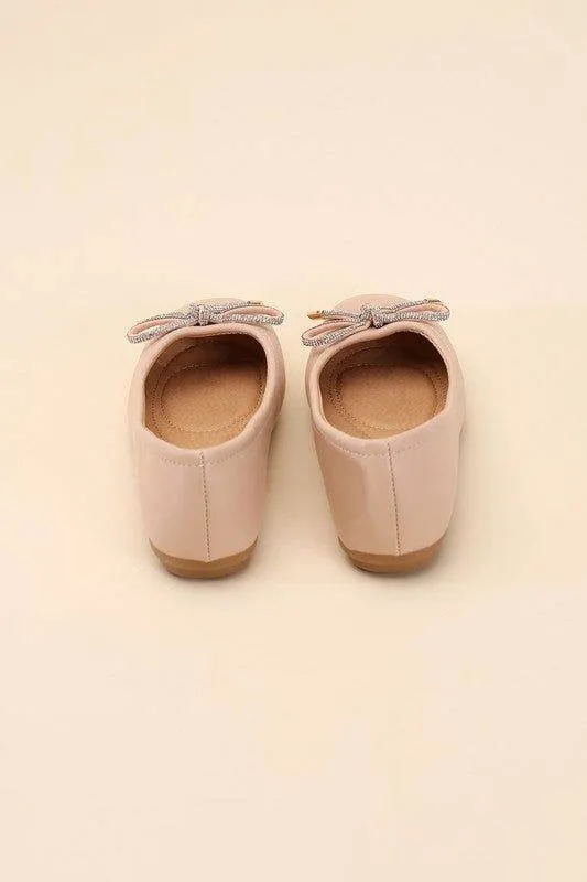 Dorothy-77 Bow Ballet Flats