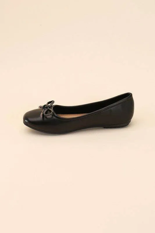 Dorothy-77 Bow Ballet Flats