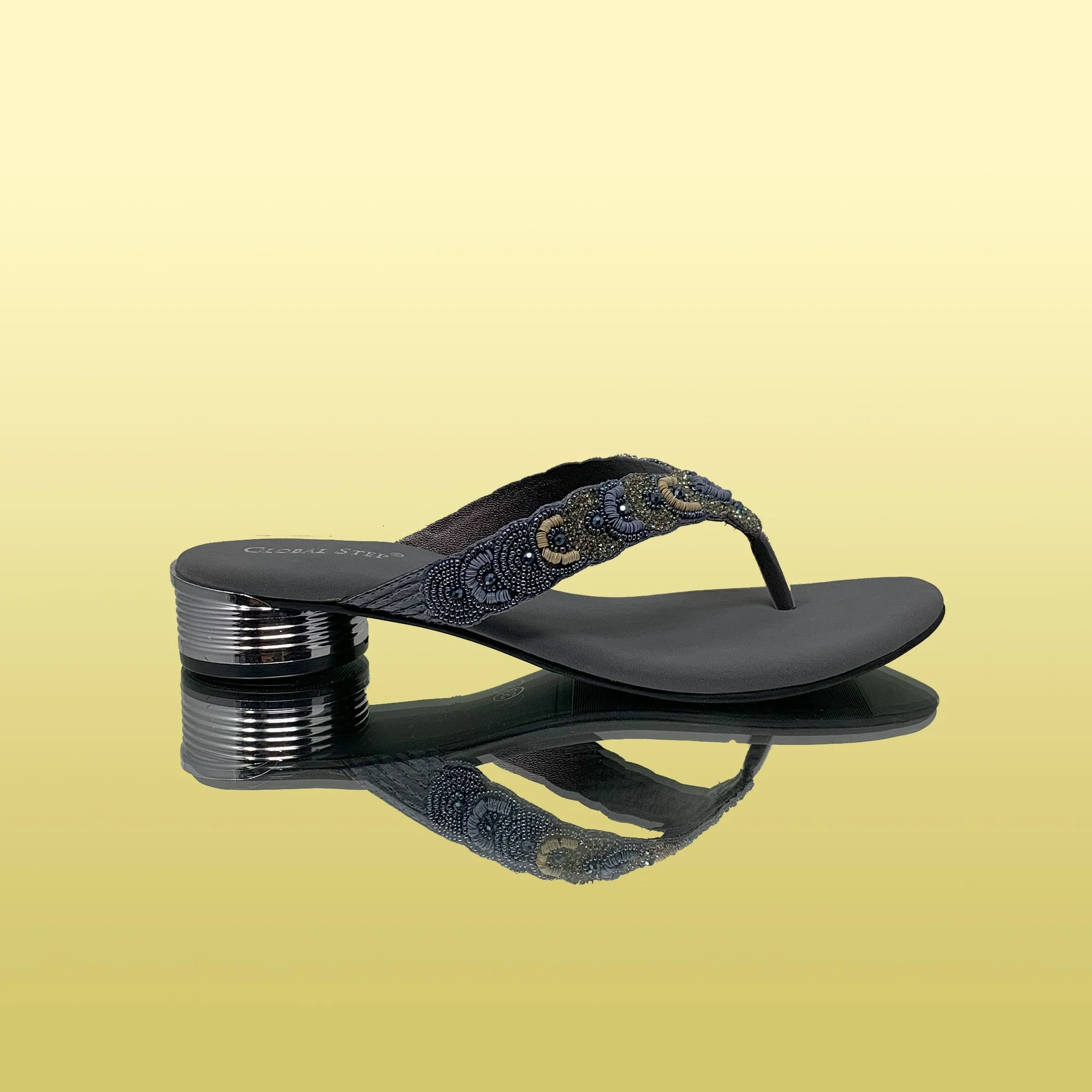 Elegant Beaded Heels – Stylish & Comfortable