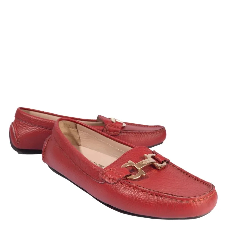 Ferragamo Parigi Gancini Driver Loafers