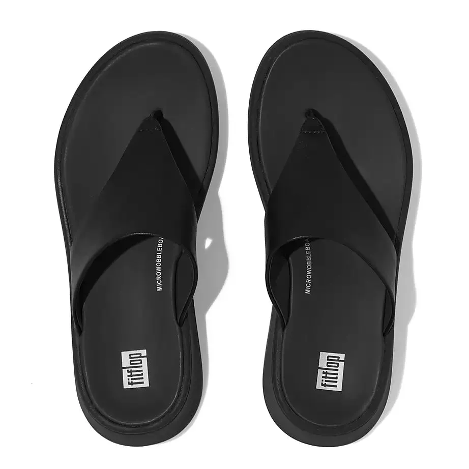 Fitflop Women's F-Mode Metallic LeatherFlatform Toe Post Sandals