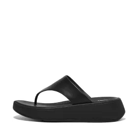Fitflop Women's F-Mode Metallic LeatherFlatform Toe Post Sandals