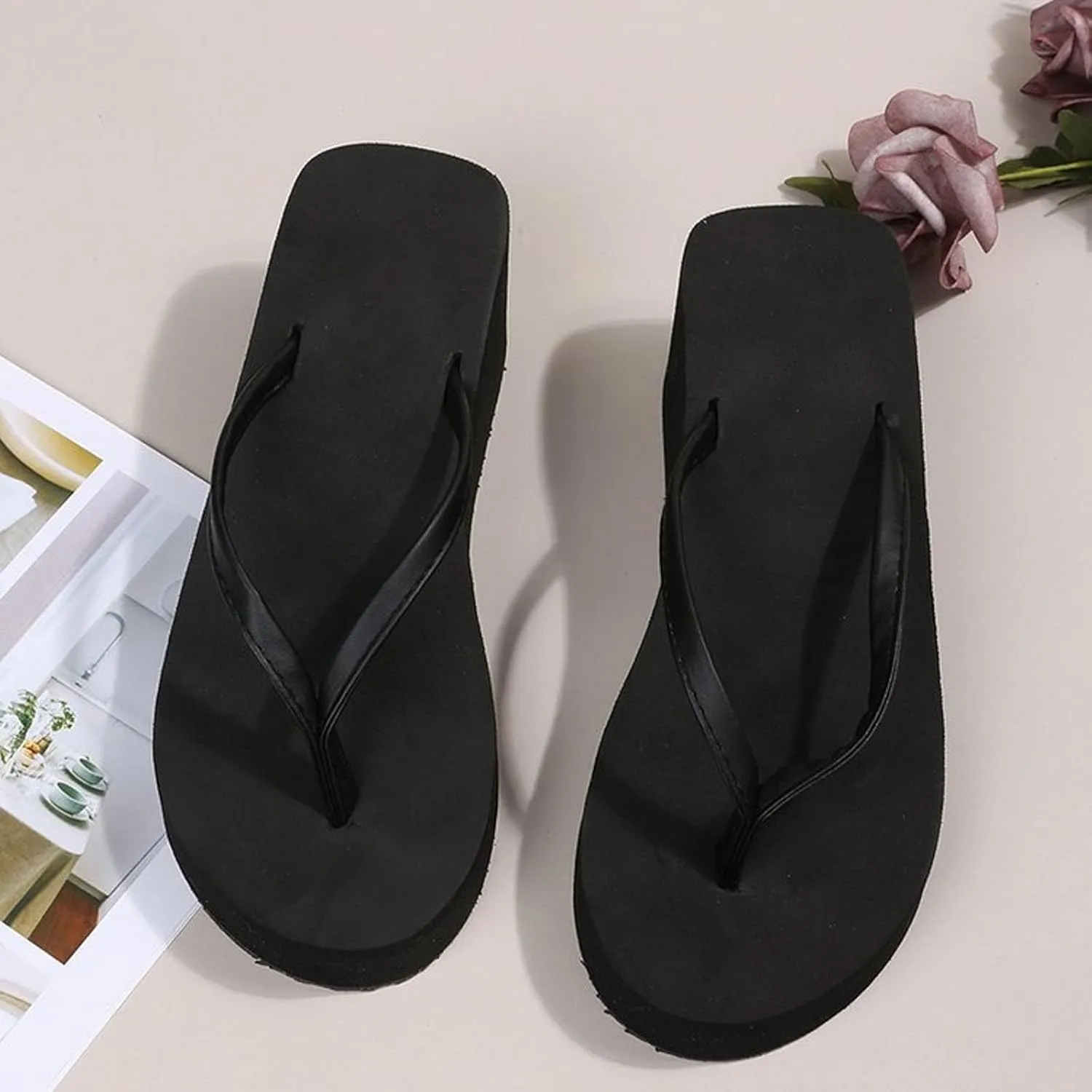 Flip Flops Women Comfortable Beach Thong Sandals with Arch Support Womens Flip Flops Comfortable Summer Beach Thong Sandals