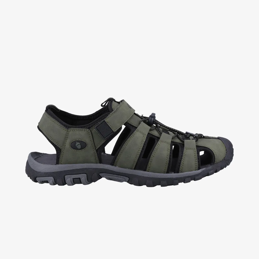 FURZE Mens Sandals Khaki
