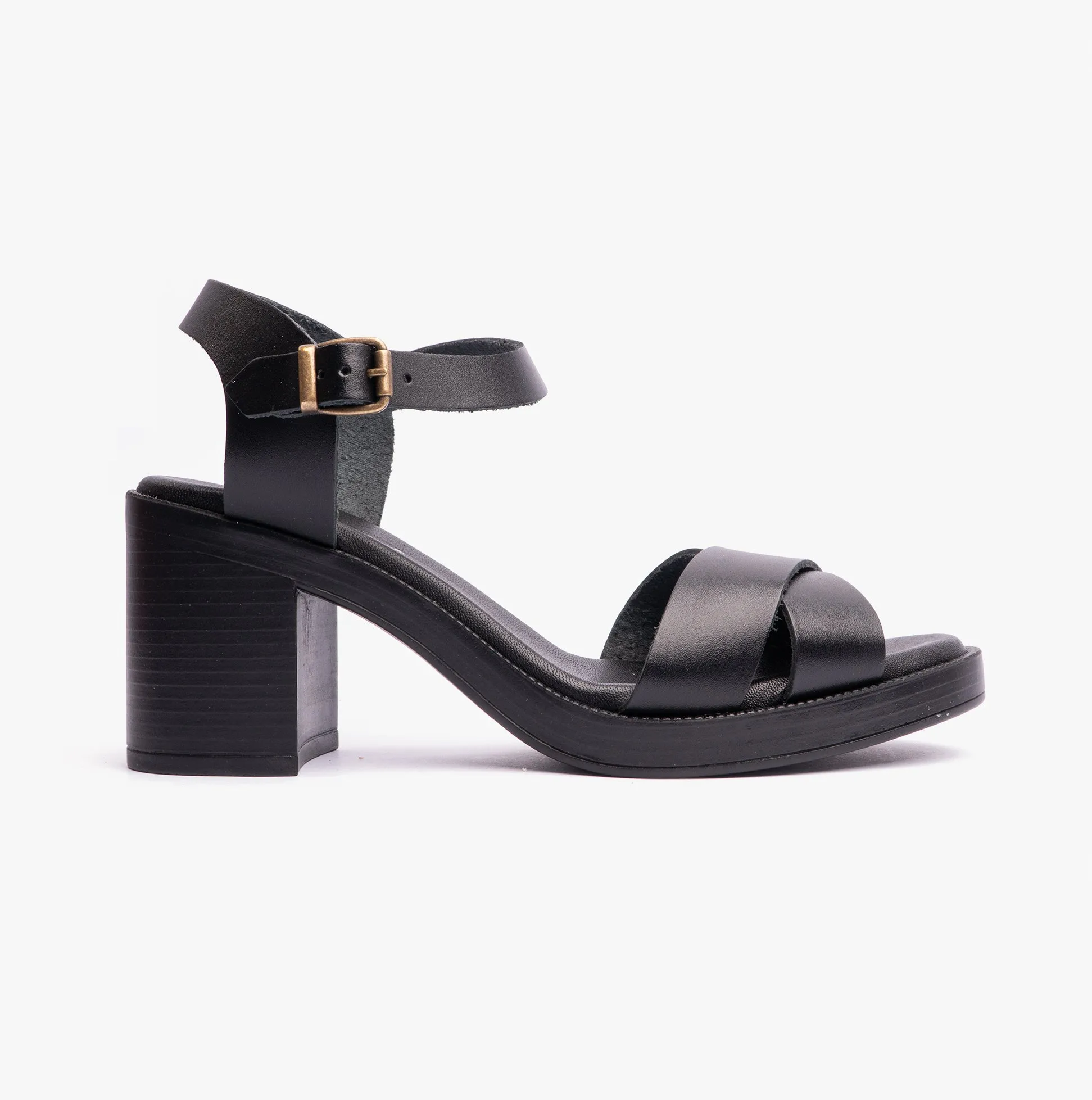 GEORGIA Womens Sandals Black