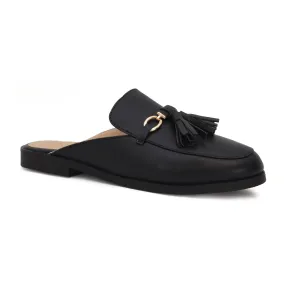JACEY-04 Women's Basic Tassled Mules