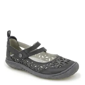 JBU Women's Bellerose Encore Mary Janes- Charcoal
