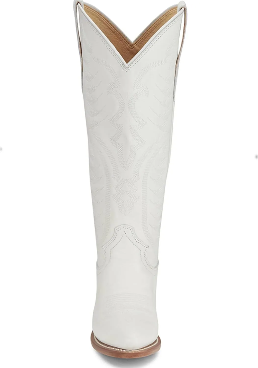 Justin Evelyn 15" Western Boots for Women - Premium Leather, Embroidered Design, Comfortable Fit, Durable Sole, Stylish Cowgirl Footwear