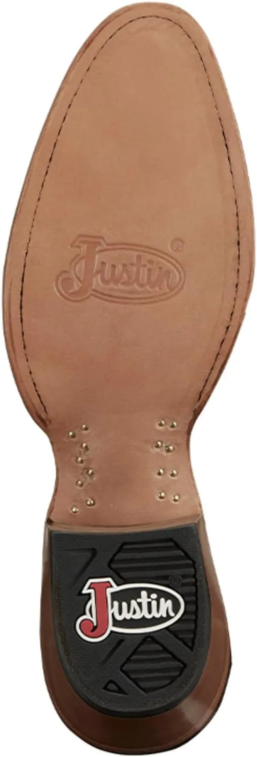 Justin Evelyn 15" Western Boots for Women - Premium Leather, Embroidered Design, Comfortable Fit, Durable Sole, Stylish Cowgirl Footwear