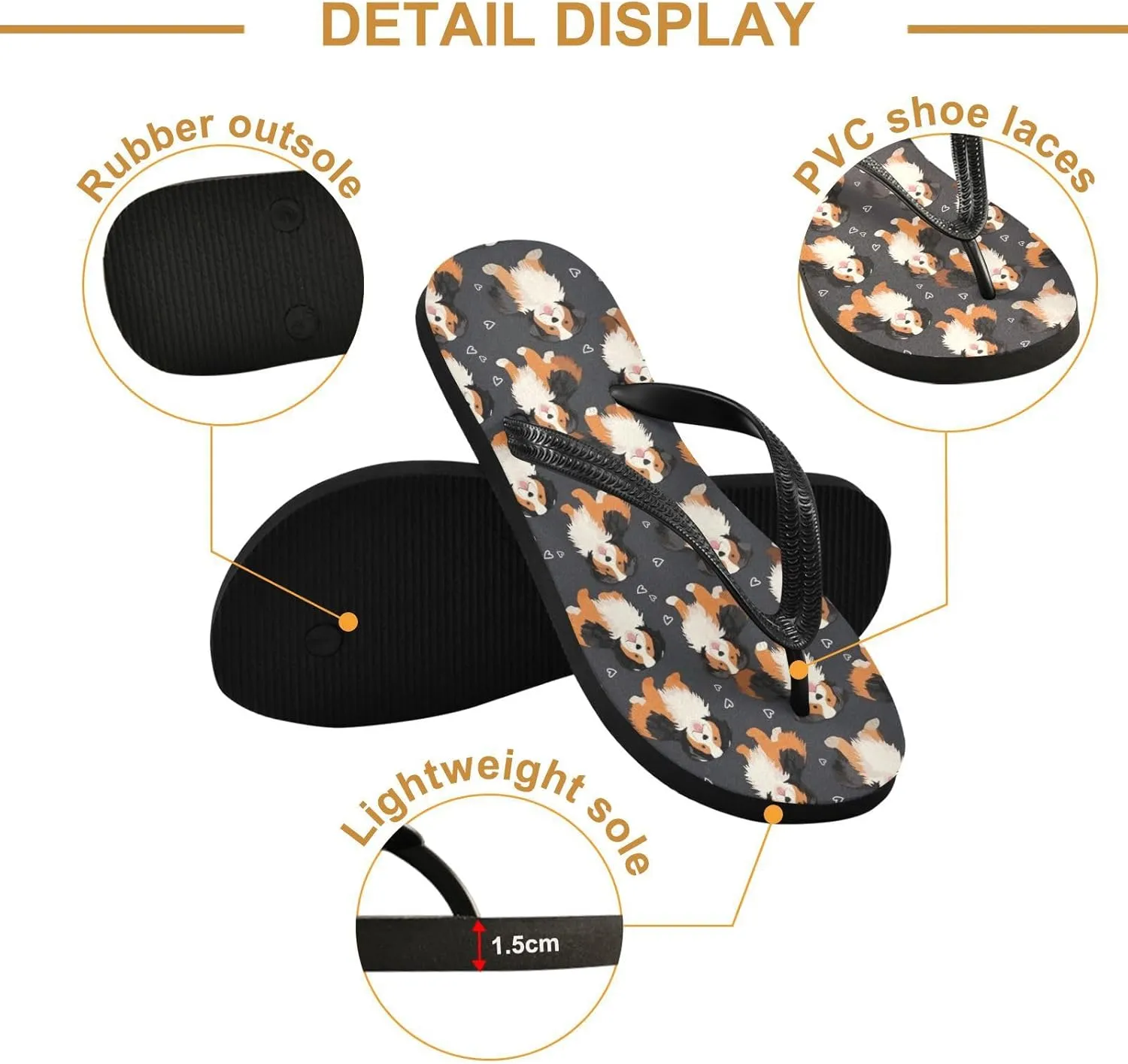 MNSRUU Flip Flops for Women Men Strawberry Flip Flops Womens Slides Men Sandals Shower Slippers Summer Non-Slip Flipflops for Swim Beach Bathroom, XS