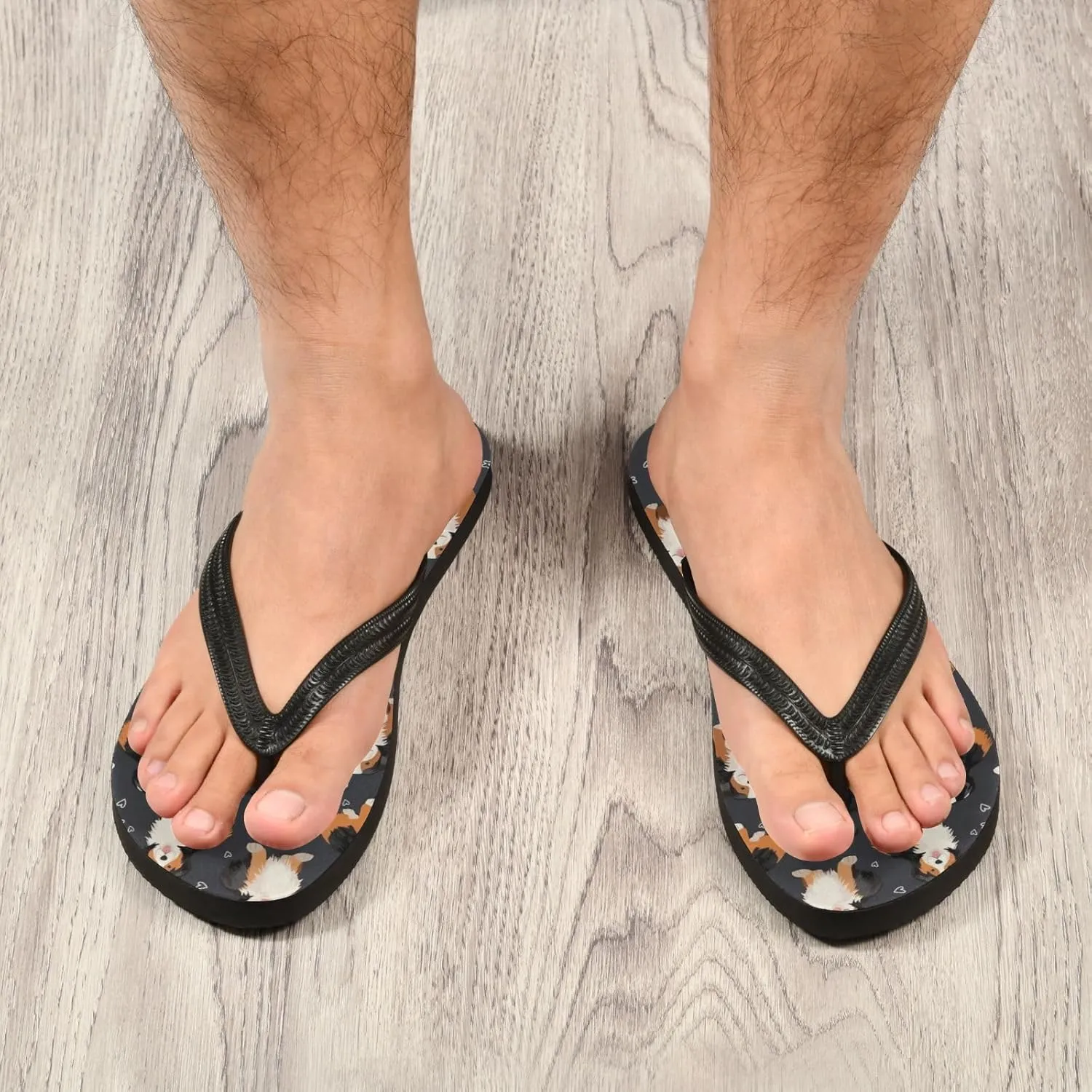 MNSRUU Flip Flops for Women Men Strawberry Flip Flops Womens Slides Men Sandals Shower Slippers Summer Non-Slip Flipflops for Swim Beach Bathroom, XS