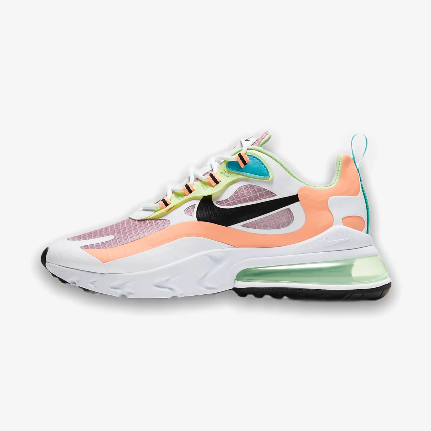 Nike Womens Air Max 270 React SE Light Arctic Pink Black CJ0620-600