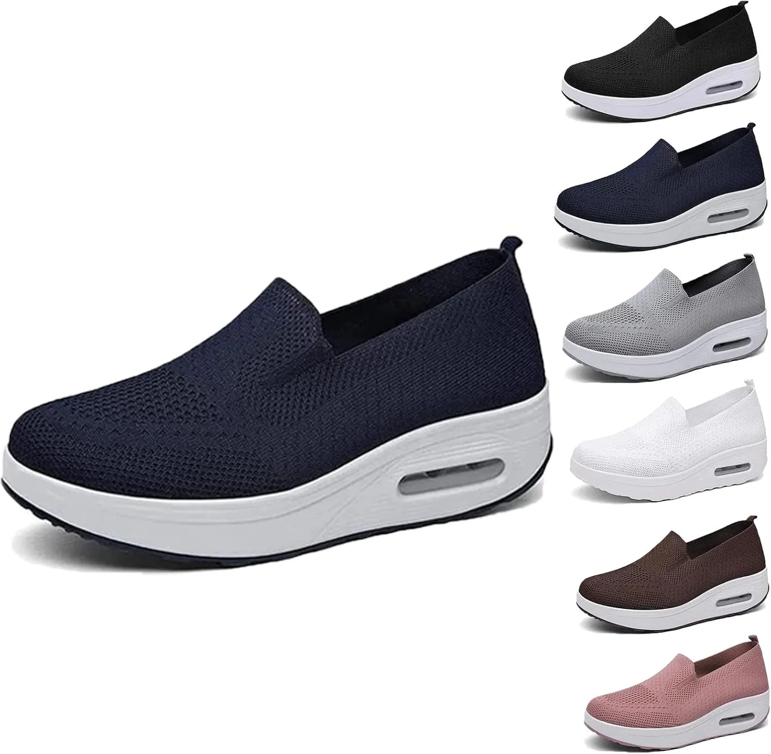 Orthopedic Sneakers for Women, 2023 Orthopedic Shoes for Women, Womens Orthopedic Shoes, Slip-On Light Air Cushion Orthopedic Sneakers