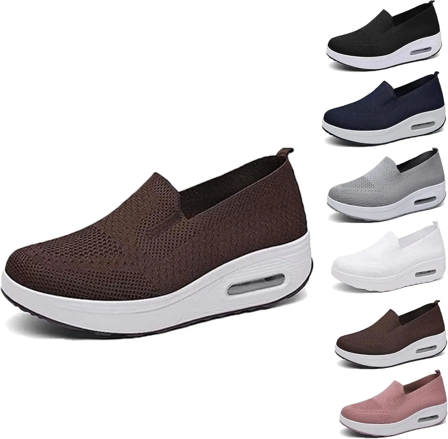 Orthopedic Sneakers for Women, 2023 Orthopedic Shoes for Women, Womens Orthopedic Shoes, Slip-On Light Air Cushion Orthopedic Sneakers