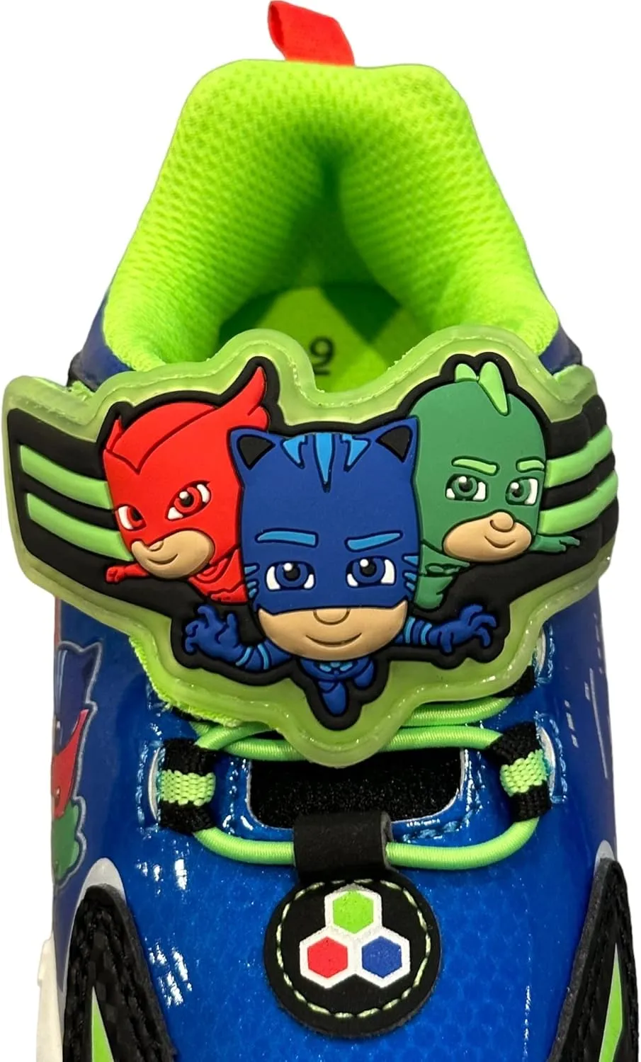 PJ Masks Toddler Light Up Shoes, Athletic Shoe with Hook and Loop Strap