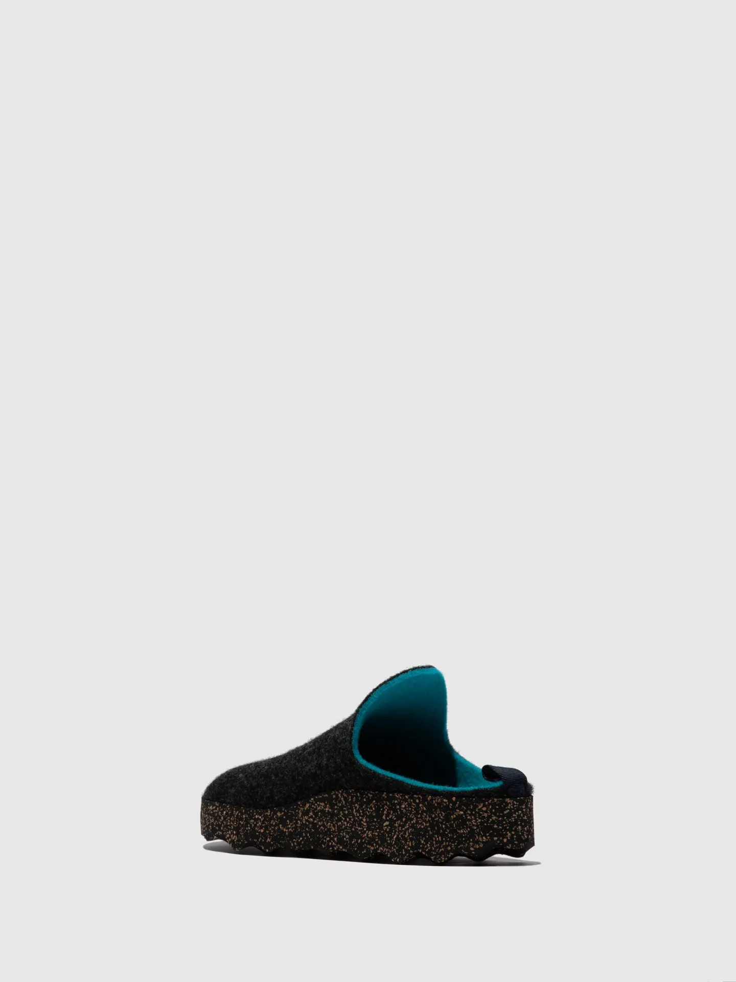 Round Toe Mules COME ANTHRACITE