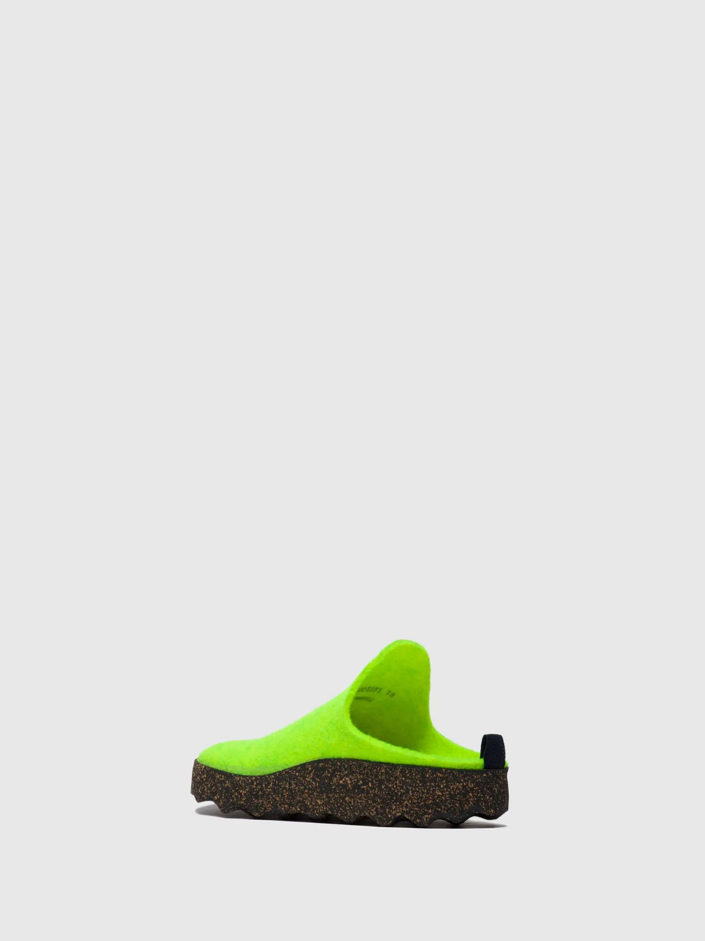 Round Toe Mules COME Neon
