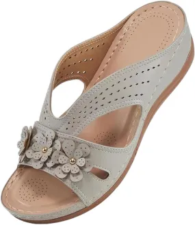 Sandals for Women Wedge Shoes Comfortable Dressy Slip On Lightweight Platform Slides Sandals