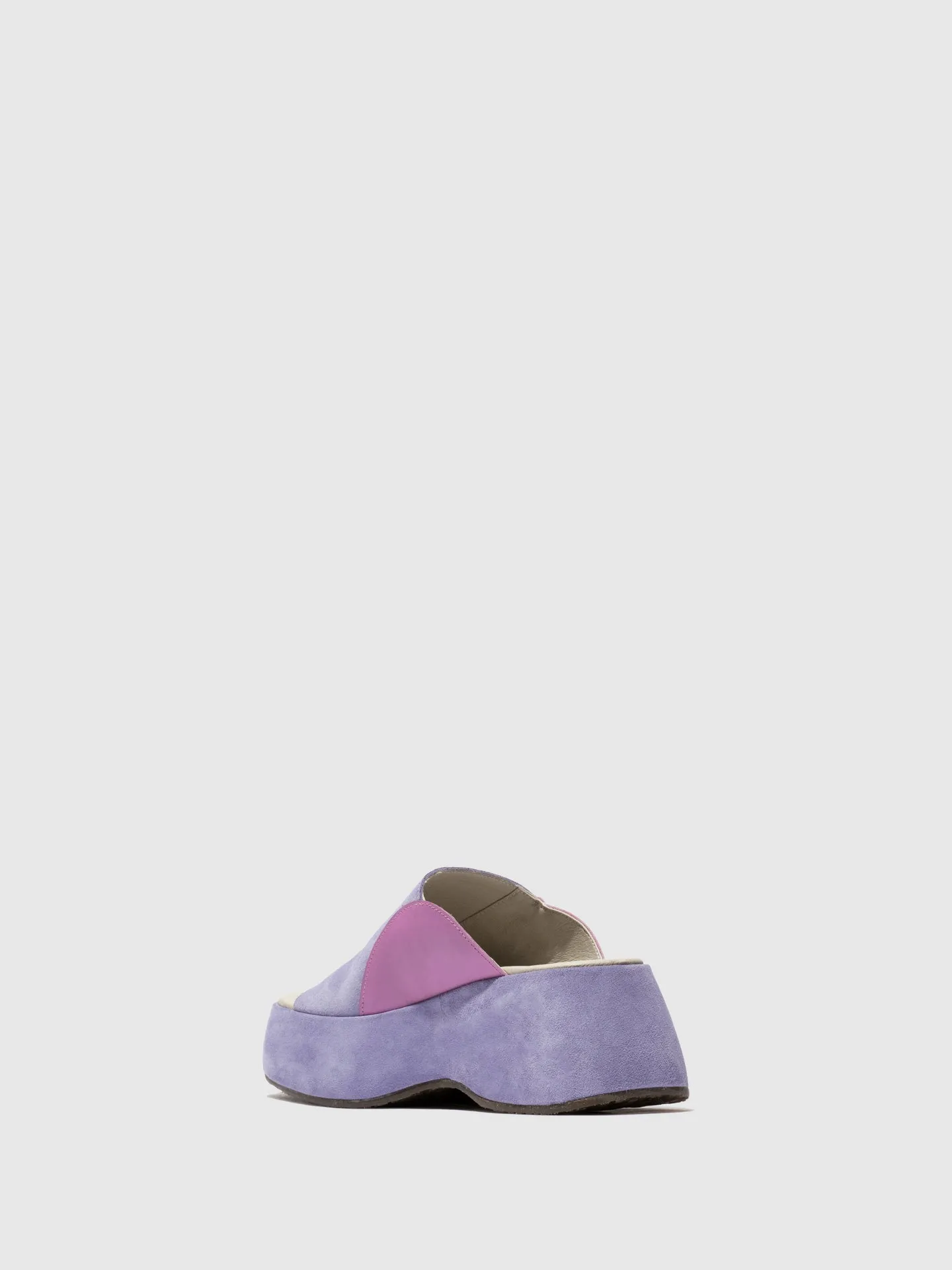 Slip-on Mules BEZI078FLY VIOLET/VIOLET