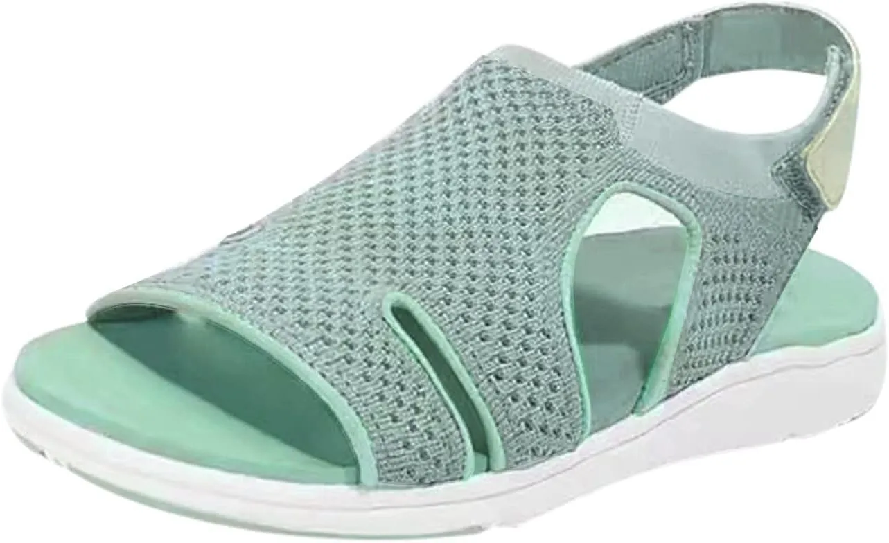 Sport Sandals for Women Orthopedic Sandals Walking Slippers with Arch Support Non-Slip Breathable Sandals Beach