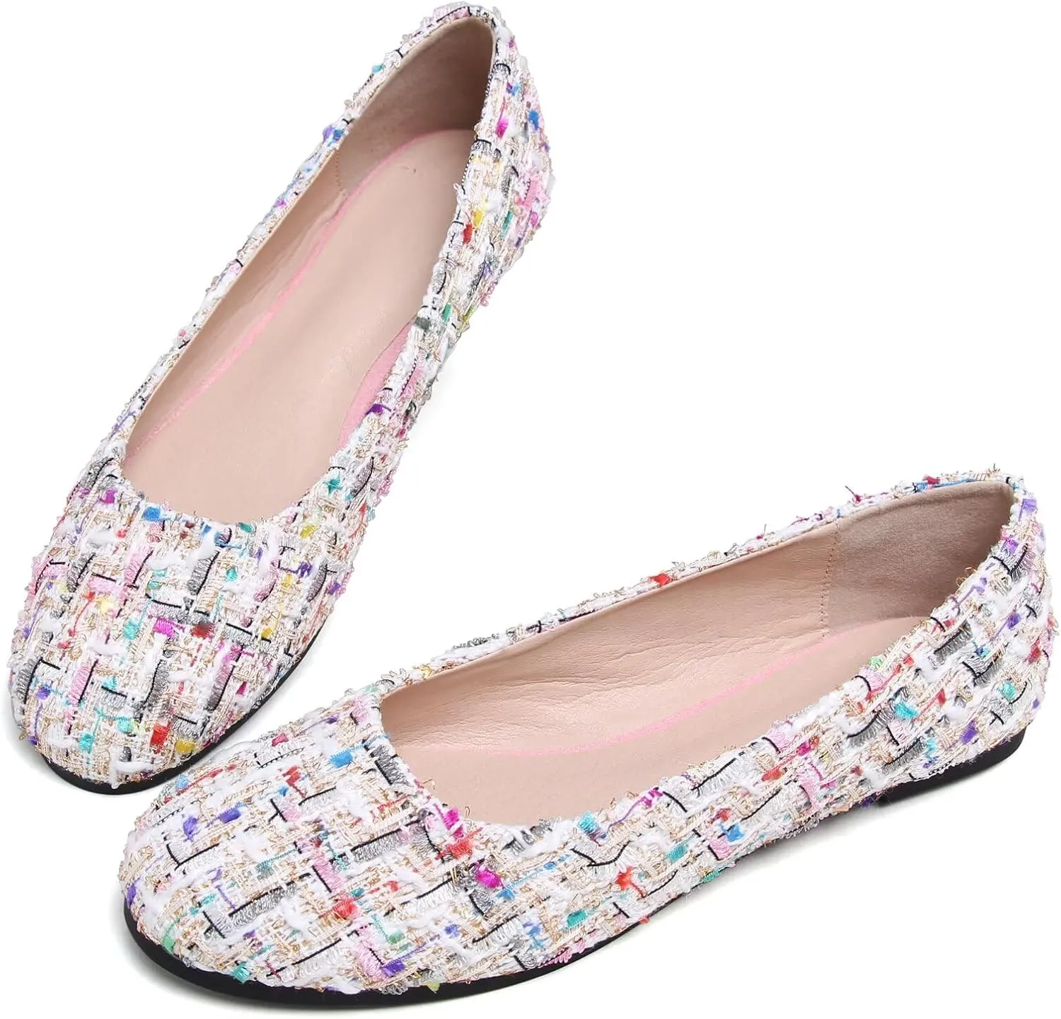 Stunner Women Cute Slip-On Ballet Shoes Soft Solid Classic Pointed Toe Flats