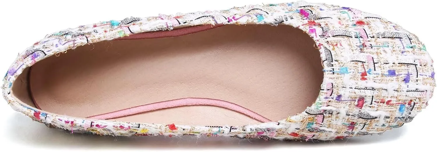 Stunner Women Cute Slip-On Ballet Shoes Soft Solid Classic Pointed Toe Flats