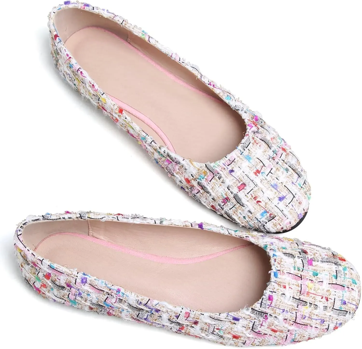 Stunner Women Cute Slip-On Ballet Shoes Soft Solid Classic Pointed Toe Flats