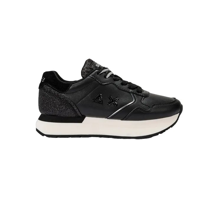 Sun68 scarpa sneakers da donna Kelly Leather Z43220 11 nero